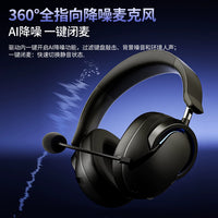 AULA A7Pro Wireless Gaming Headset with Microphone for PC, Bluetooth, Multi-mode Connectivity