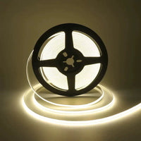 Ultra-Thin COB LED Strip Light 12V/24V, 3mm/5mm Self-Adhesive Flexible Tape, Flicker-Free Linear Lighting