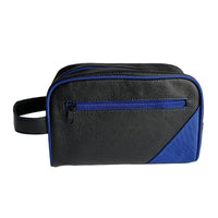 Men's PU Waterproof Travel Toiletry Bag for Business Trips
