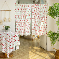 Japanese Style Cotton Door Curtain with Tassels - No-Drill Room Divider for Kitchen & Home Decor