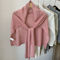 Women's Lightweight Bamboo Linen Shawl for Sun Protection and Air-Conditioned Rooms
