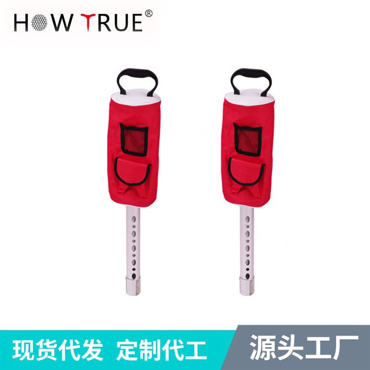 GOIF Golf Ball Retriever with Aluminum Tube and Comfortable Grip, Large Capacity, No-Bend Design