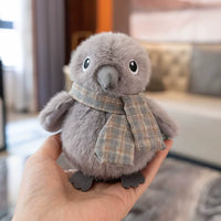 Cute Bird Plush Magnetic Shoulder Doll Keychain Pendant Bag Charm Gift