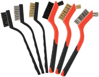 6-Piece Wire Brush Set for Rust Removal and Cleaning