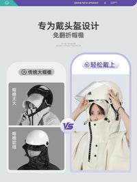Adult Electric Scooter Raincoat Full Body Waterproof Rain Poncho for Men and Women