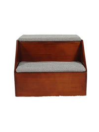 Pet Solid Wood Stairs for Beds and Windowsills - Non-Slip Steps for Dogs and Cats, Suitable for Senior and Small Pets