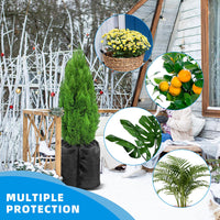 Plant Protection Cover for Garden Trees and Potted Plants, Frost and Cold Protection