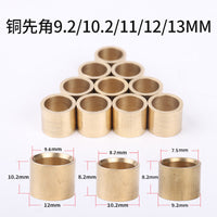 Billiard Cue Stick Brass Ferrule Tip Replacement Set