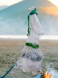 Handmade Braided Fishing Net with Iron Chain for Traditional Cast Fishing