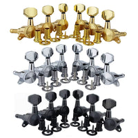 1:18 Locking Guitar Tuning Pegs for Acoustic and Electric Guitars, 6-Pack