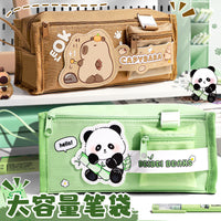 Cute Large Capacity Pencil Case for Girls, Students, and Kids - 2025 New Design