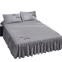 100% Cotton Bed Skirt Dust Ruffle Mattress Protector