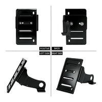 Motorcycle Side Mount License Plate Bracket for Harley XL883 1200 X48 72 Dyna