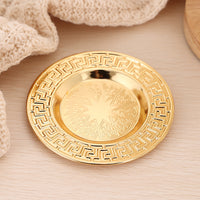 European Style Decorative Fruit Plate Snack Dish for Living Room Coffee Table