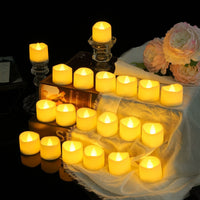 LED Flameless Candle Lights for Christmas Halloween Party Decor