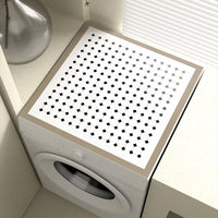 Diatomaceous Earth Wabi-Sabi Style Appliance Dust Mat for Washing Machine Microwave Refrigerator