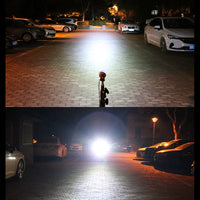 USB 5V Electric Vehicle Headlight Motorcycle LED Spotlight Waterproof External Light for Bicycle Modification