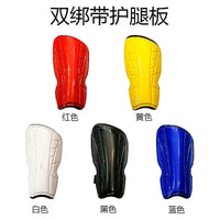 Soccer Shin Guards with Double Straps for Kids and Adults - Professional Training & Match Protective Gear