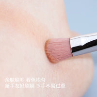 Meizai Lotus Root Pink Eyeshadow Brush Set Soft Fiber Eye Makeup Brushes Portable