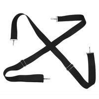 Bass Drum Shoulder Strap with Metal Hooks, 5cm Wide, for Marching Bands and Percussion Instruments