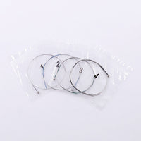 Qingge CT00 Violin Strings, Steel Core with German Silver Winding, Full Set or Single Strings