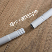 Mosquito Net Frame Replacement Parts - Coated Iron Rods and Connectors for Student Dormitory Beds