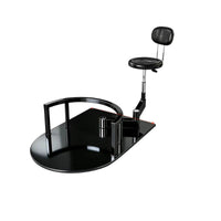 Modern Swivel Barber Chair with Integrated Design for Hairdressers