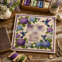Hummingbird Garden Faith Cross Stitch Kit