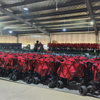 Foldable Outdoor Camping Cart with Wheels for Activities and Luggage