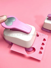 Heart Shape Paper Punch Set for DIY Crafts, Card Making, and Decorations