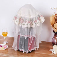 Embroidered Lace Dust Cover for Blenders, Juicers, and Small Appliances