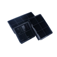 Honeycomb Silicone Ice Cube Tray with Lid for Large Square and Round Ice Balls