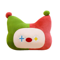 Cute Clown Plush Pillow Soft Stuffed Doll Home Decor Kids Birthday Gift