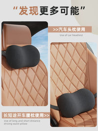 Mini Portable Nap Pillow for Neck and Lumbar Support