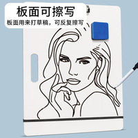 Waterproof Student Sketch Drawing Board Erasable Portable Whiteboard for Teaching and Writing