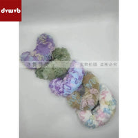 DVWVB Ice Dance Spirit Figure Skating Blade Covers Absorbent Cotton Plush Sequin Soft Blade Guards