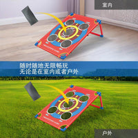 Kids Bean Bag Toss Game for Outdoor Play, Picnic, Lawn Activities - Educational Toy for Kindergarten and Primary School