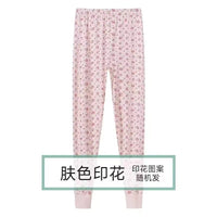 Women's Cotton Thermal Underwear Pants for Middle-Aged and Elderly, Loose Fit Warm Leggings