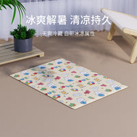 Pet Cooling Mat for Cats and Dogs, All-Season Sleep Pad, Summer Ice Pad for Pet Beds
