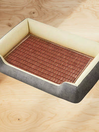 Pet Cooling Mat Summer Breathable Rattan Bamboo Weave Pad for Cats and Dogs