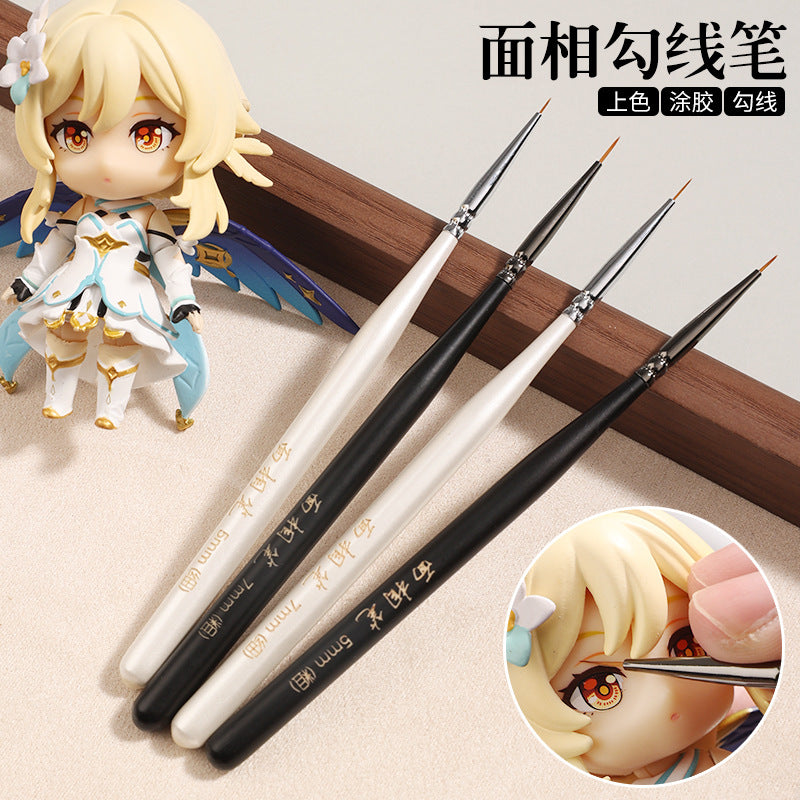 BJD Doll Face Painting Brush Set for Detailing, Nail Art, and Clay Modeling