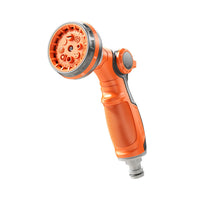 Multi-functional High-Pressure Garden Hose Nozzle with 8 Spray Patterns and Hose Set