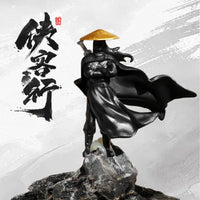 Miniature Ancient Chinese Wuxia Character Figurines for Micro Landscape Decor
