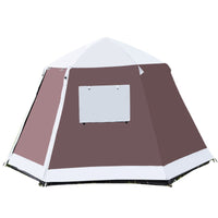 Automatic Pop-Up Camping Tent for Outdoor 2-4 Person, Waterproof Instant Setup Travel Tent