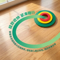 Golf 3-in-1 Putting Target Circle Indoor/Outdoor Practice Aid
