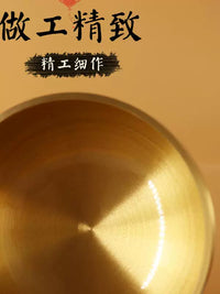 Taiwan Brass Singing Bowl for Meditation and Yoga