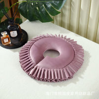 Premium Latex Massage Pillow for Beauty Salon and Therapy Beds, U-shaped Neck Support