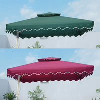 Outdoor Patio Umbrella Canopy Replacement Fabric UV Protection Waterproof