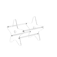 Transparent Acrylic CD Storage Rack Vinyl Album Record Wall Mount Shelf for Home Office Collection Display