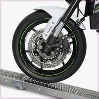 Motorcycle Loading Ramp Thickened Folding Ladder Cargo Lift Transport Step Anti-slip Climbing Ramp
